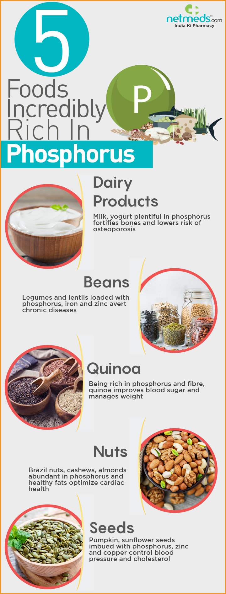 phosphorus rich food info