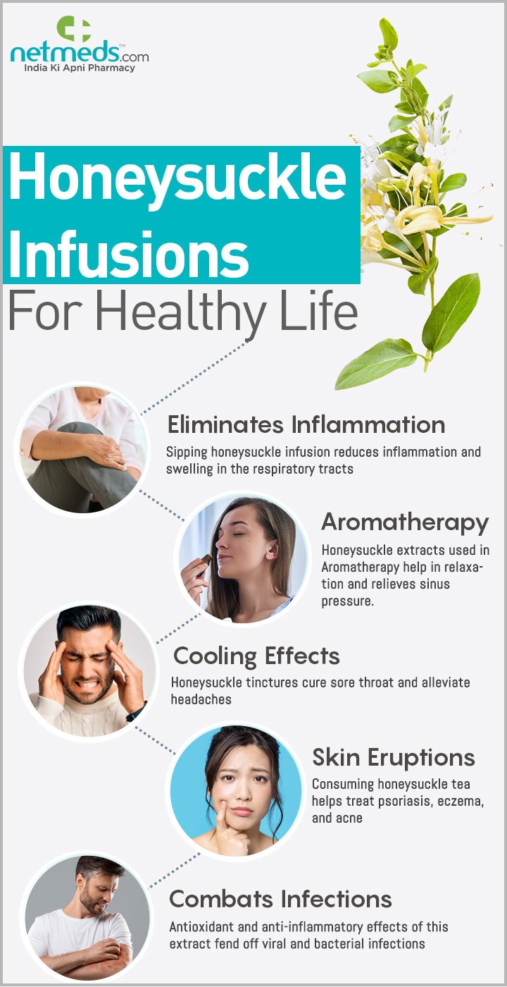 Honeysuckle Infusions For Healthy Life