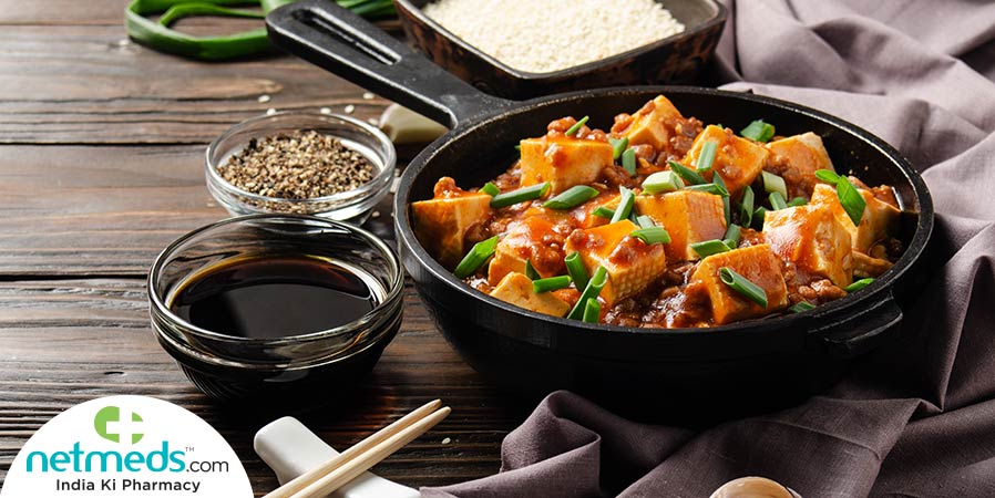 Crispy Garlic Tofu