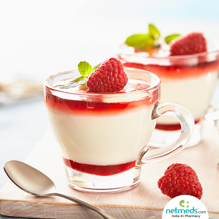 Strawberry Panna Cotta