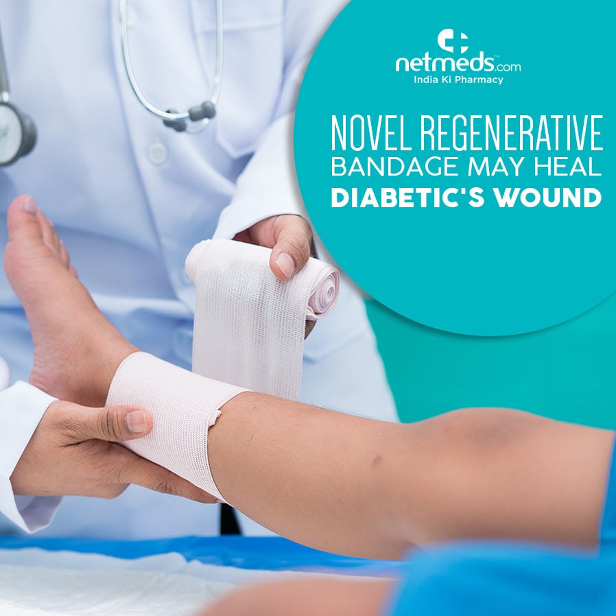 Novel Regenerative Bandage May Heal Diabetics' Wounds Faster