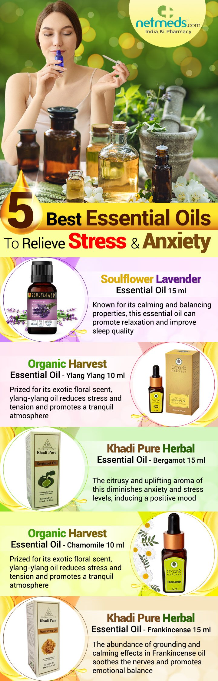 essential oils for stress