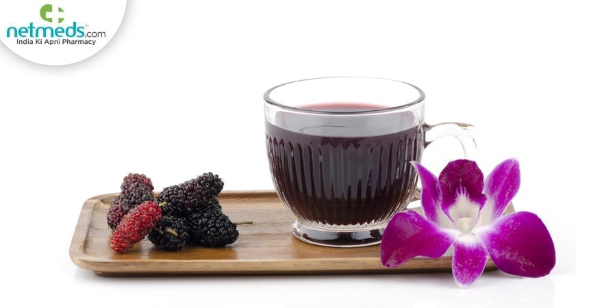 Mulberry Iced Tea