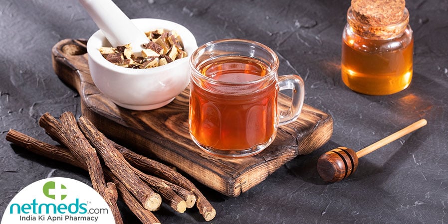 Liquorice root tea