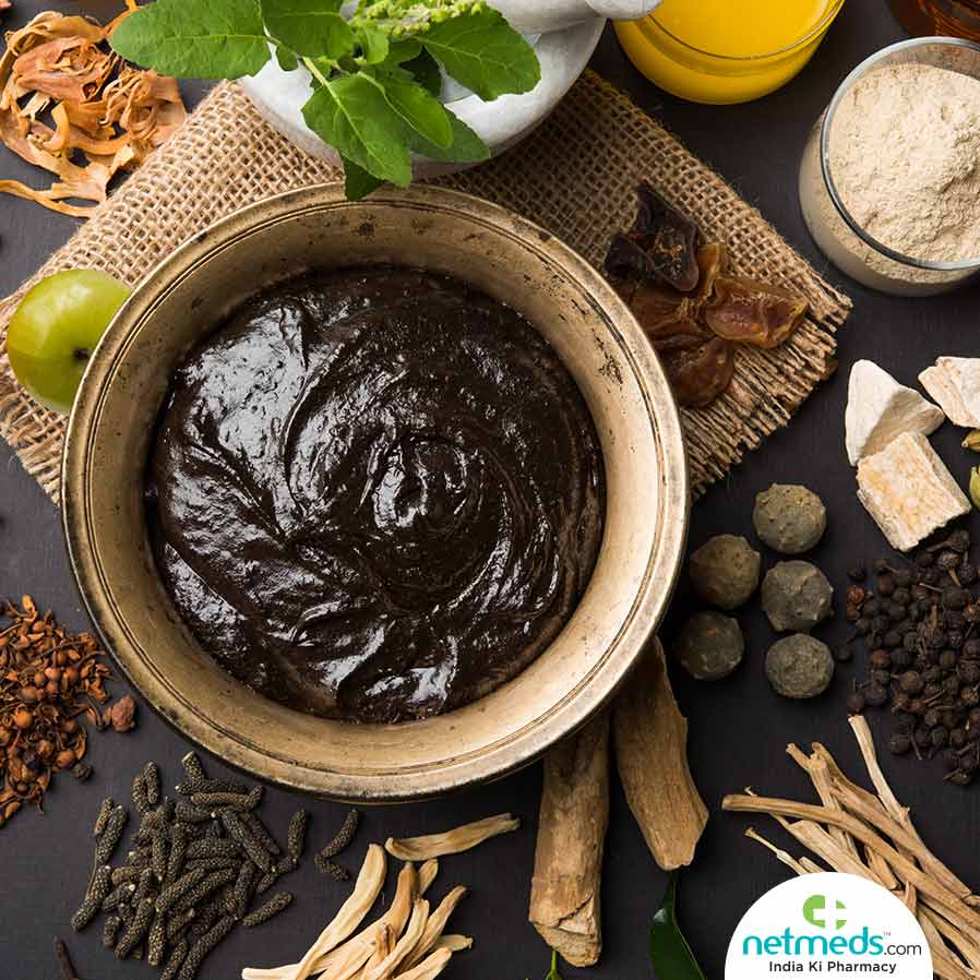 Sitopaladi Churna with ingredients