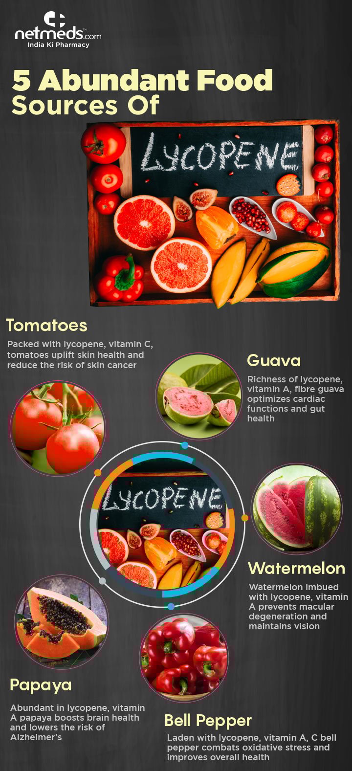 5 abundant food sources of lycopene