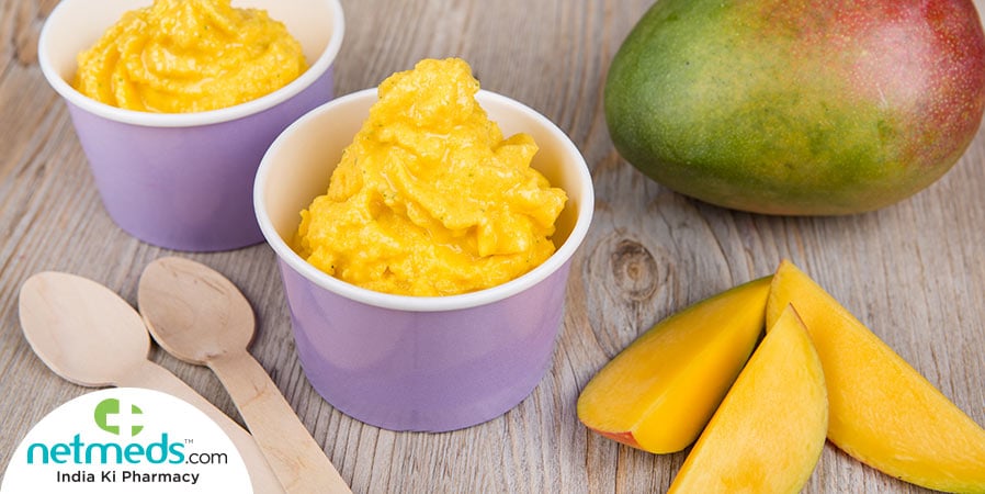 Mango Lemon Frozen Yoghurt