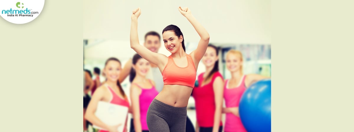 Fun exercise routine with salsa