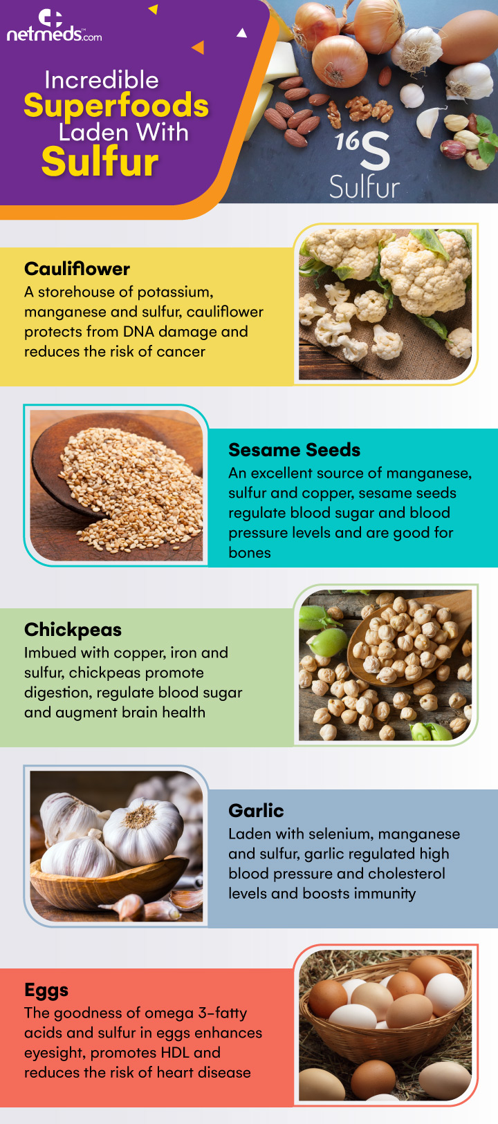 Incredible Superfoods Laden With Sulfur