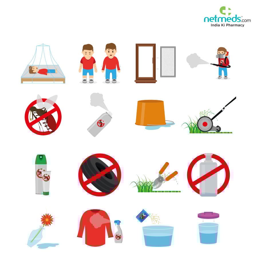 Dos and Don'ts to reduce risk of malaria at home