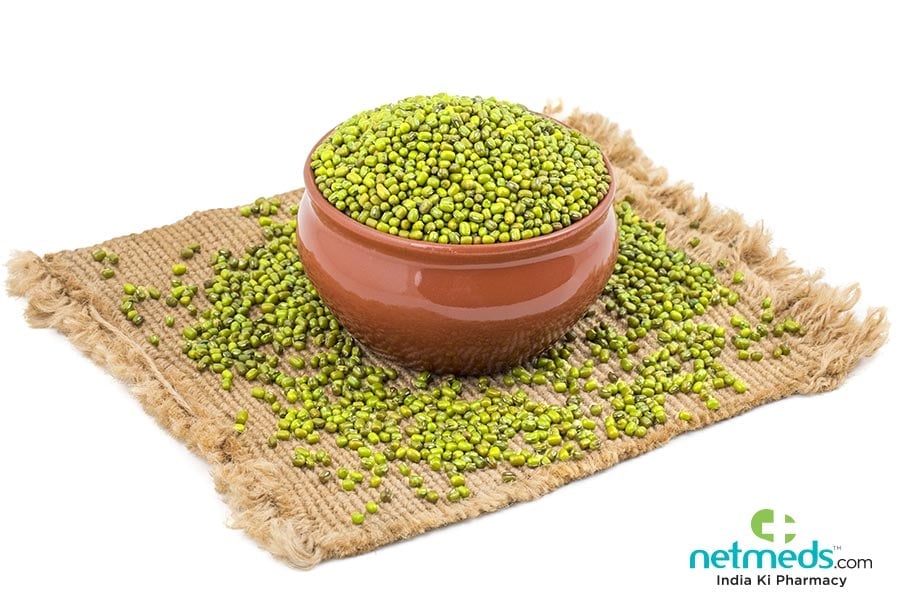 Whole green gram dal
