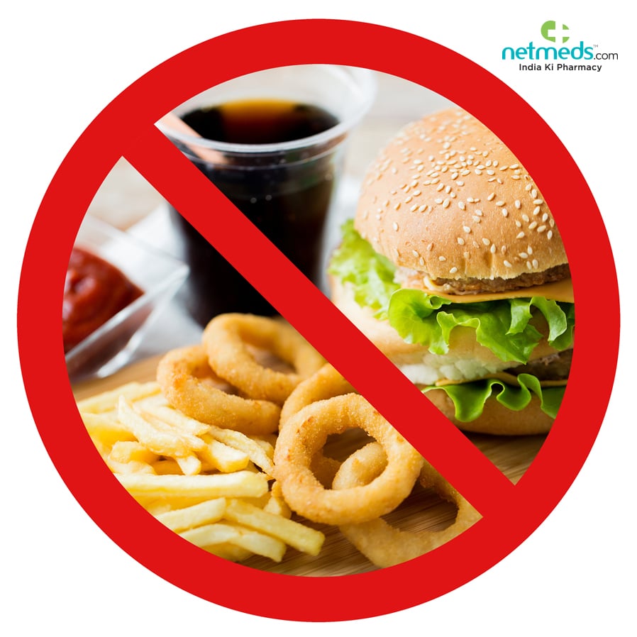 Avoid fatty foods