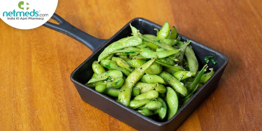 Garlic Ginger Edamame