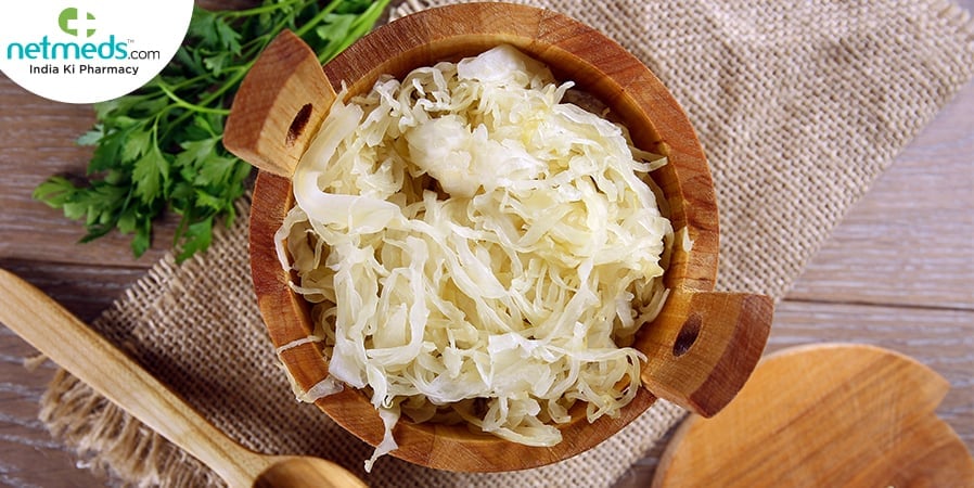 making of sauerkraut