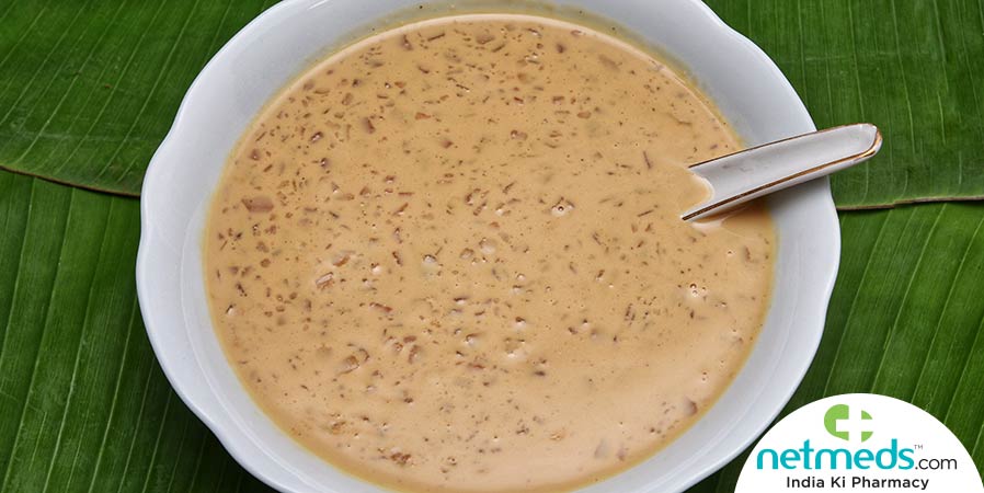 Red rice kheer