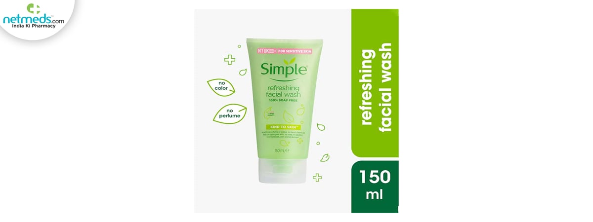 simple face wash