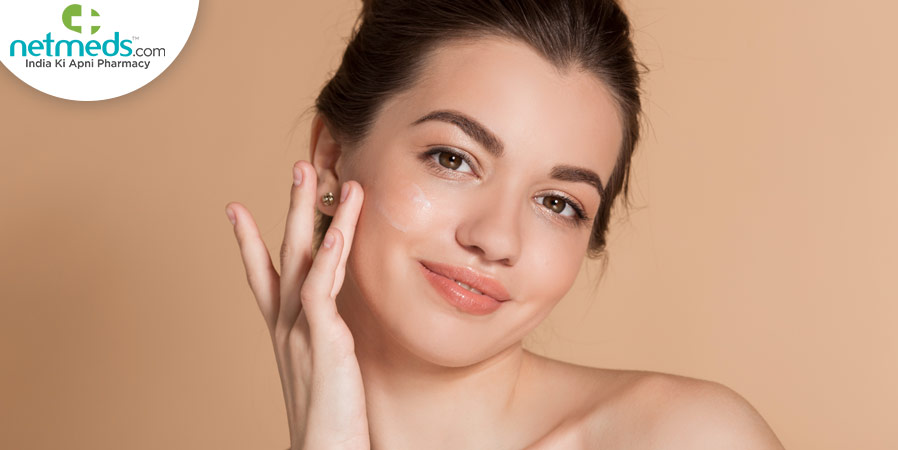 Woman with beautiful skin