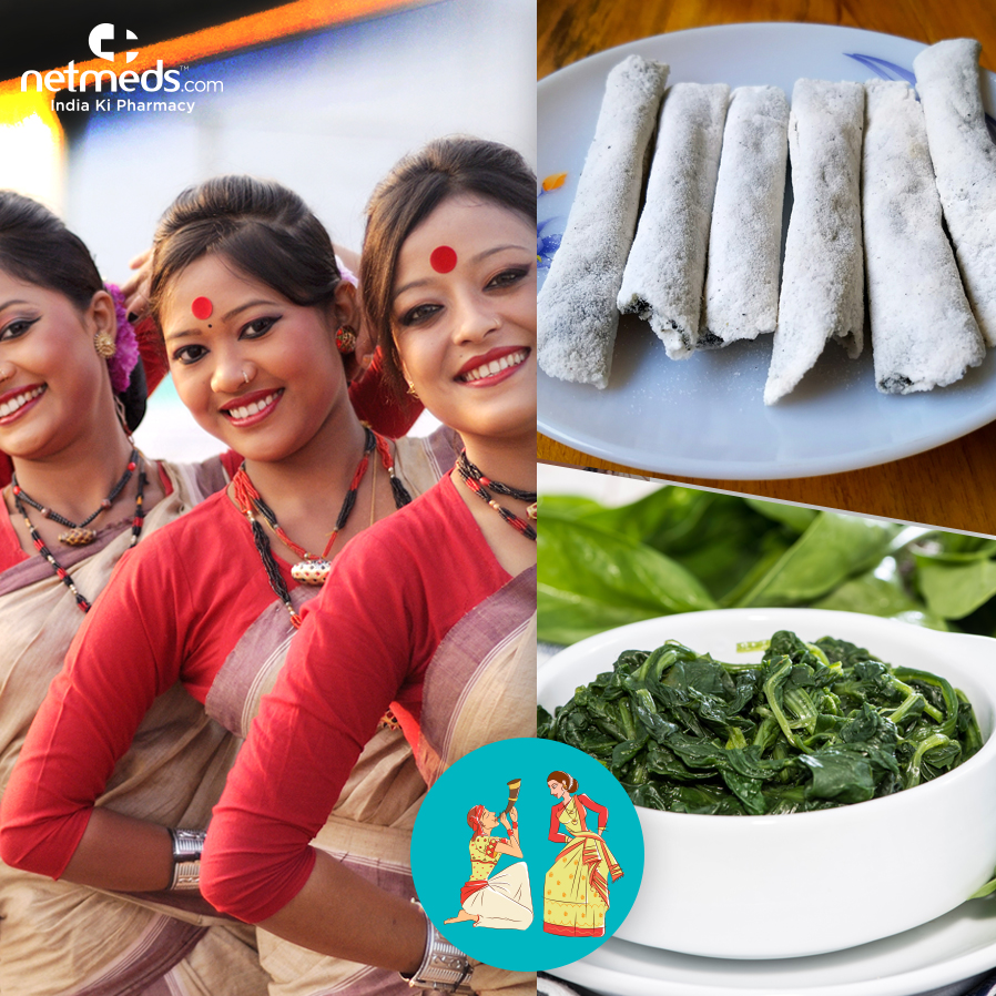 Bihu celebration and food