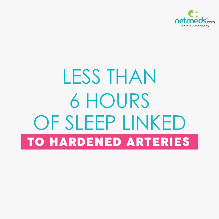 Less Than 6 Hours Of Sleep Linked To Hardened Arteries