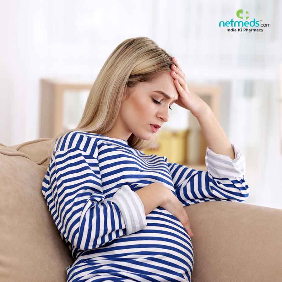 Pregnant Woman With Maternal Depression 