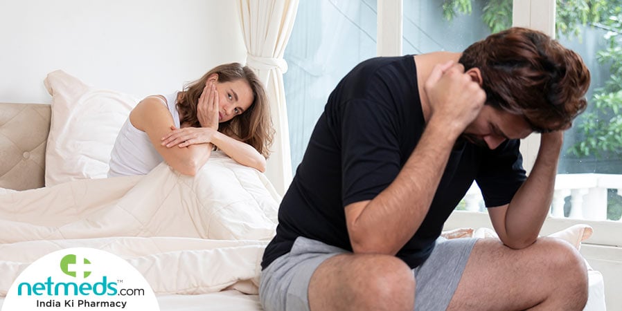 Man with premature ejaculation