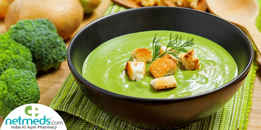Cream of broccoli soup