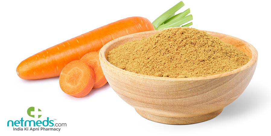 Wild carrot powder