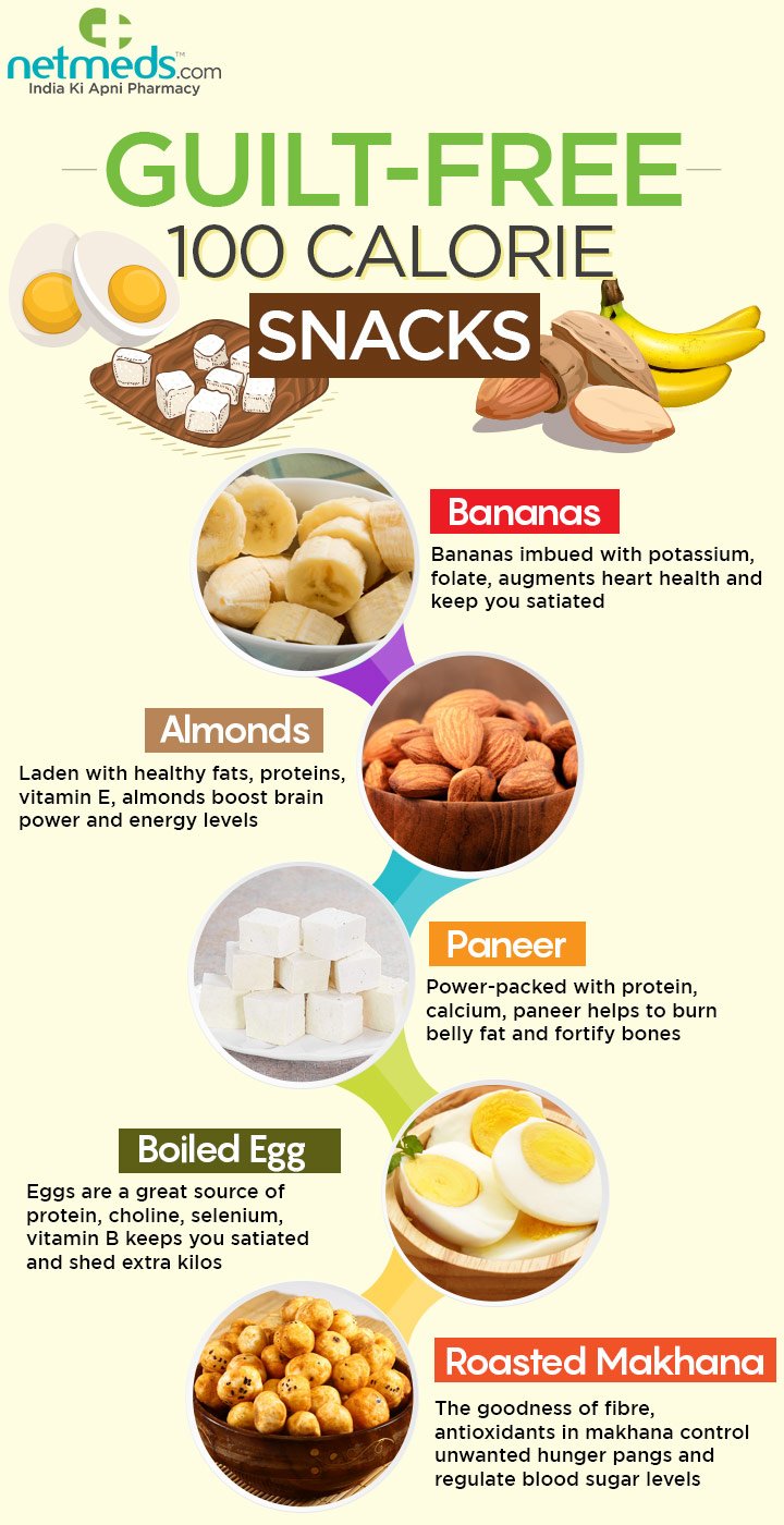 Guilt-free 100 calorie snacks