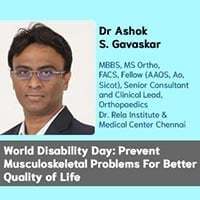 World Disability Day: Prevent Musculoskeletal Problems For Better Quality of Life 