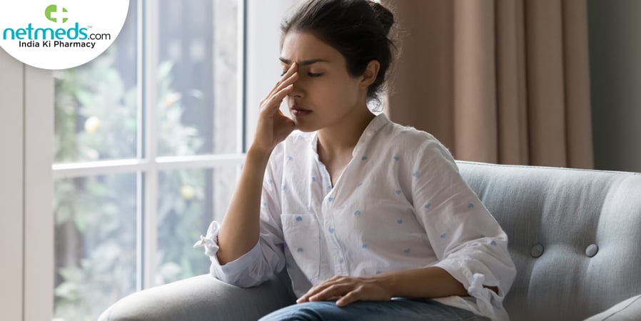 women feeling fatigued