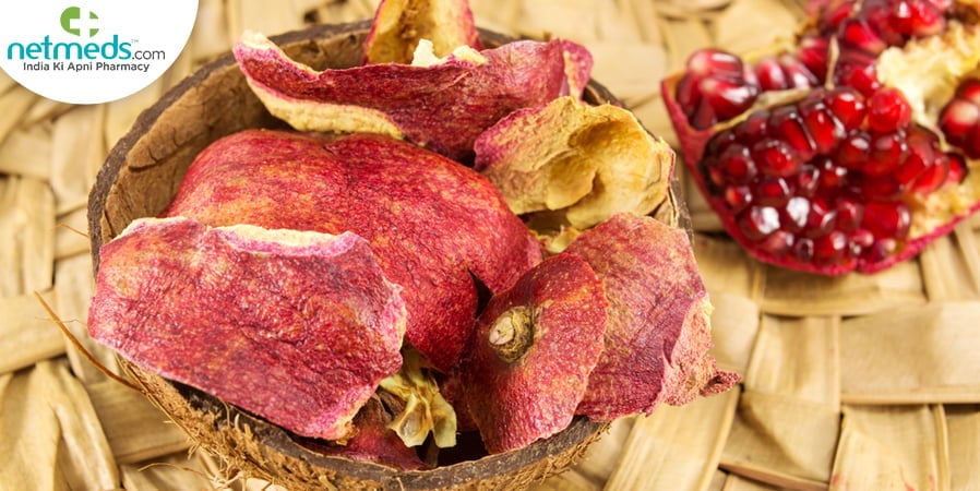 Pomegranate peel