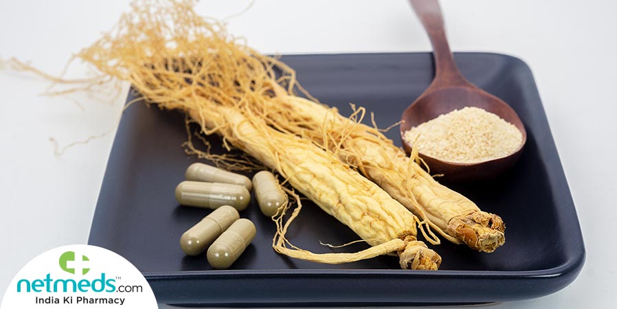 Ginseng capsules