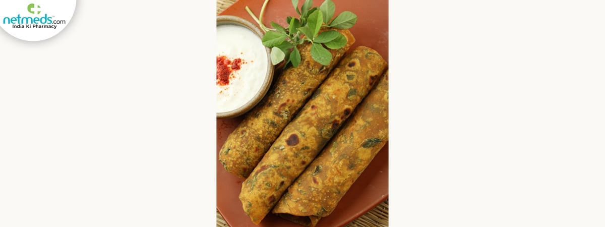 methi paratha