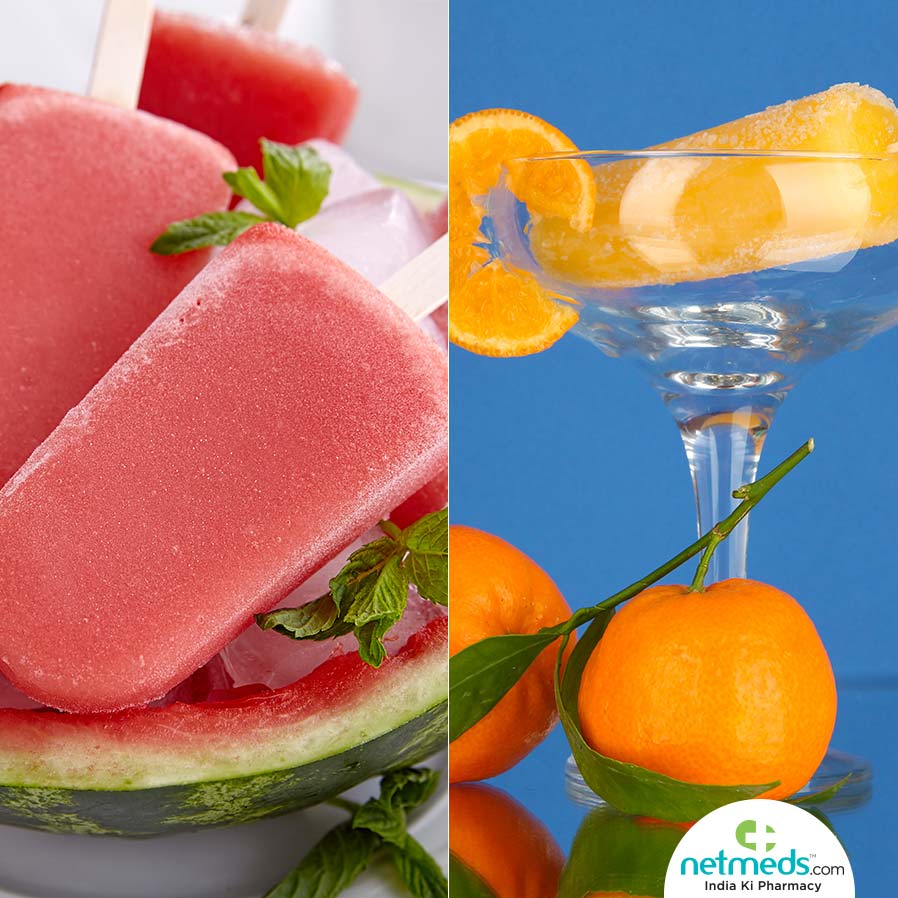 Colourful Popsicles