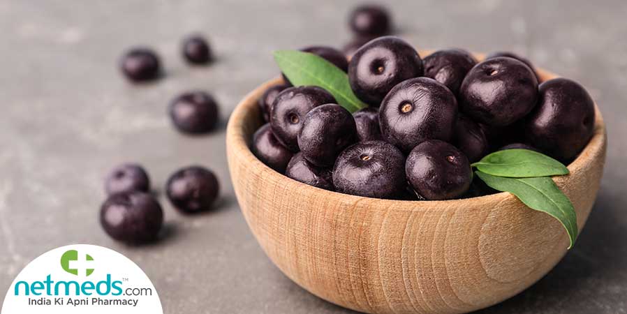 Acai Berries in Bowl