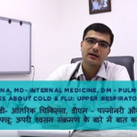  Dr Arjun Khanna, MD- Internal Medicine, DM – Pulmonary and Critical Care talks about Cold & Flu: Upper Respiratory Infections.