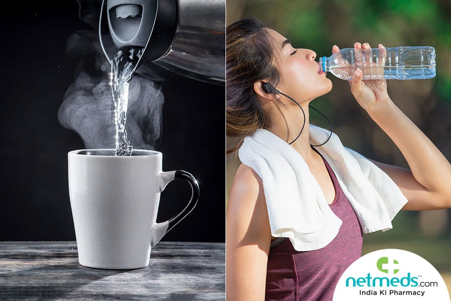 benefits of drinking hot or cold water