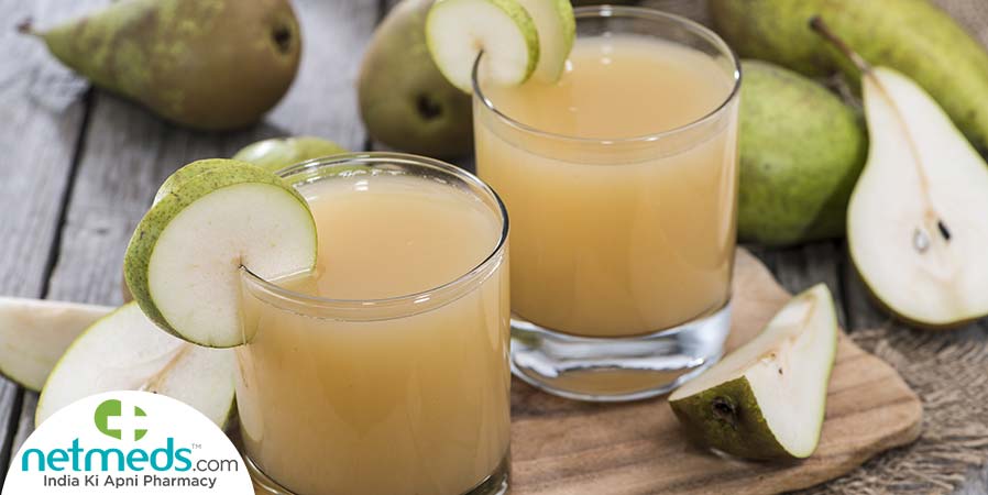 Pear fruit juice