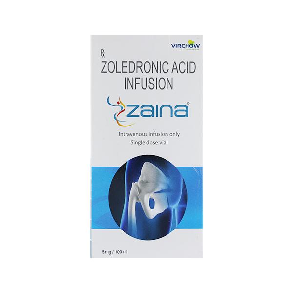 Buy ZAINA 5mg Infusion 100ml Online at Upto 25% OFF | Netmeds