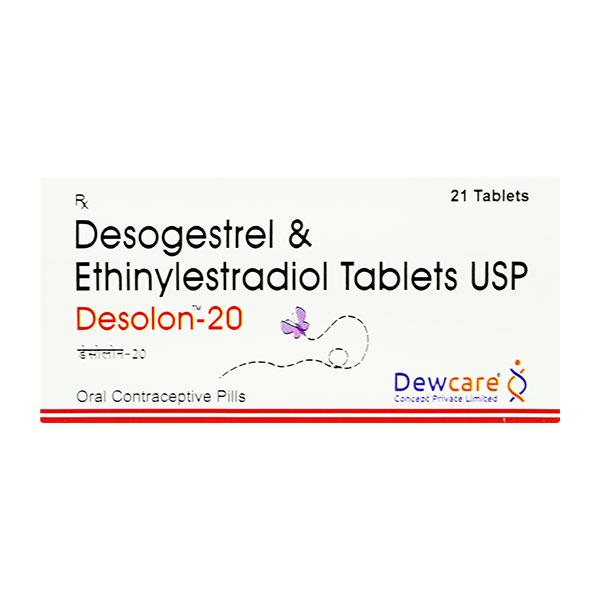Buy DESOLON 20 Tablet 21's Online at Upto 25% OFF | Netmeds