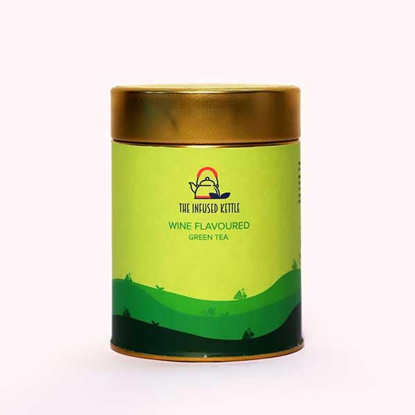The Infused Kettle Tea Leaves - Wine Flavoured 50 gm