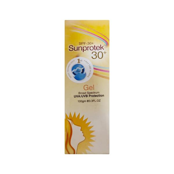 SUNPROTEK SPF 30+ Gel 100gm Price, Uses, Side effects, Substitutes ...