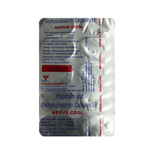 Buy NERVE COOL Capsule 10's Online at Upto 25% OFF | Netmeds