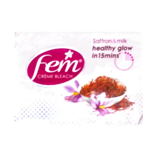 Buy Fem Creme Bleach - Saffron & Milk 40 gm Online at Discounted Price ...