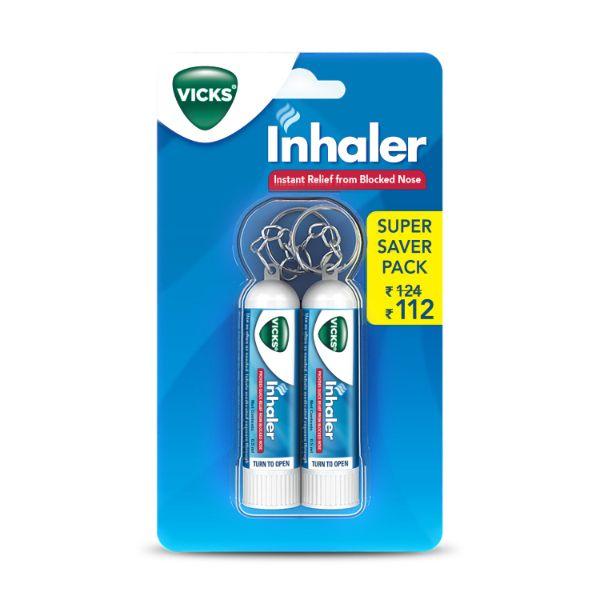 Buy Vicks Instant Relief Inhaler (Super Saver Pack) 1's Online at ...
