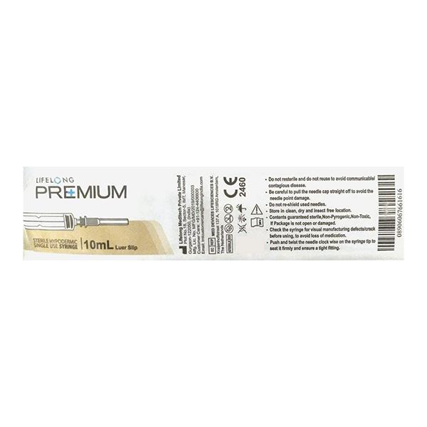 Buy Lifelong Premium Syringe 10ml (21g X 1 1/4) 1's Online at ...