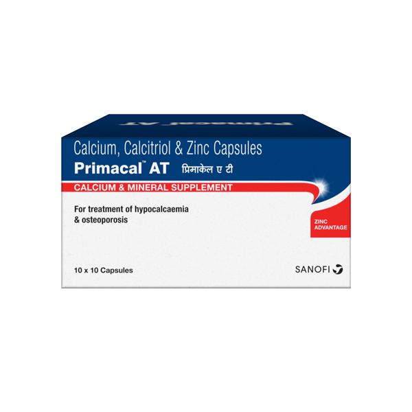 Primacal AT Softgel 10'S (N) : Uses, Side Effects, Price | Netmeds