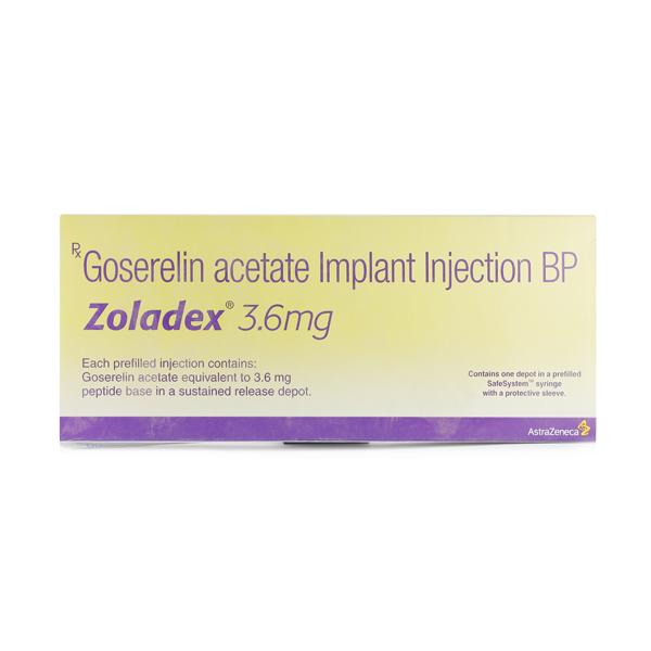 Zoladex 3.6mg Injection 1's Price, Uses, Side effects, Substitutes ...