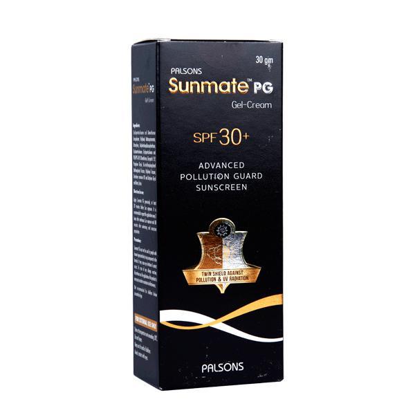 Sunmate PG SPF 30+ Gel-Cream 30gm : Uses, Side Effects, Price | Netmeds