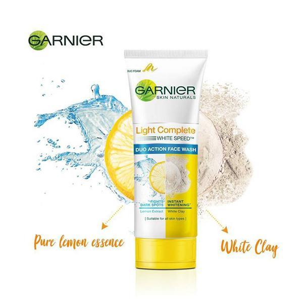 Garnier Skin Naturals Light Face Wash – Mit Zitronenessenz Für Strahlende Haut | 50 Ml Gesichtsreiniger